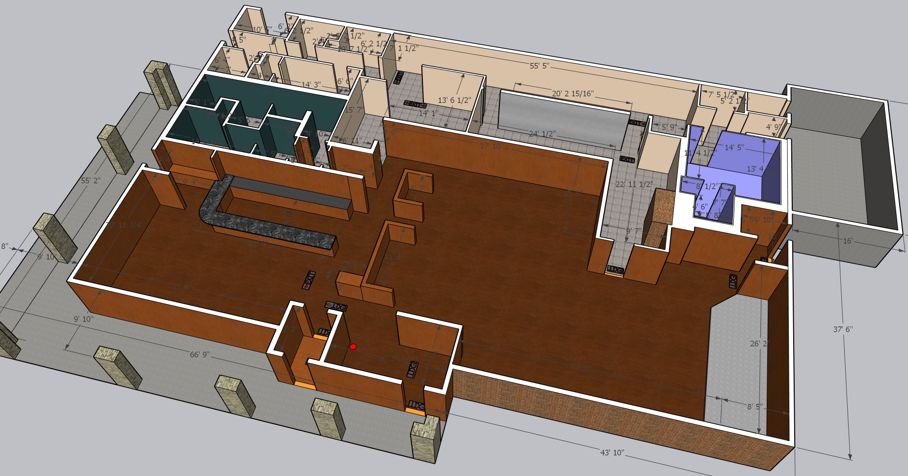 image of company timeline for a consulting firm