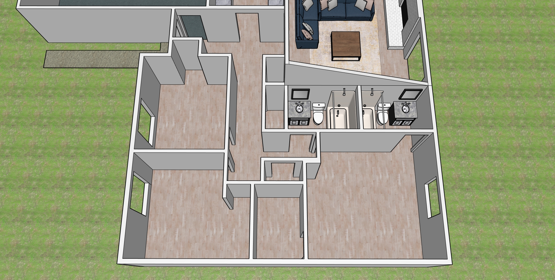 [background image] image of architectural plans (for a construction company)