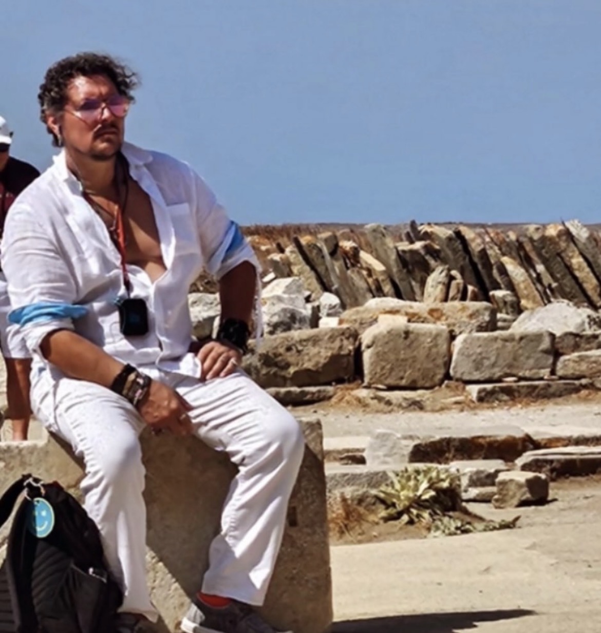 image of a teacher interacting with students using digital tools