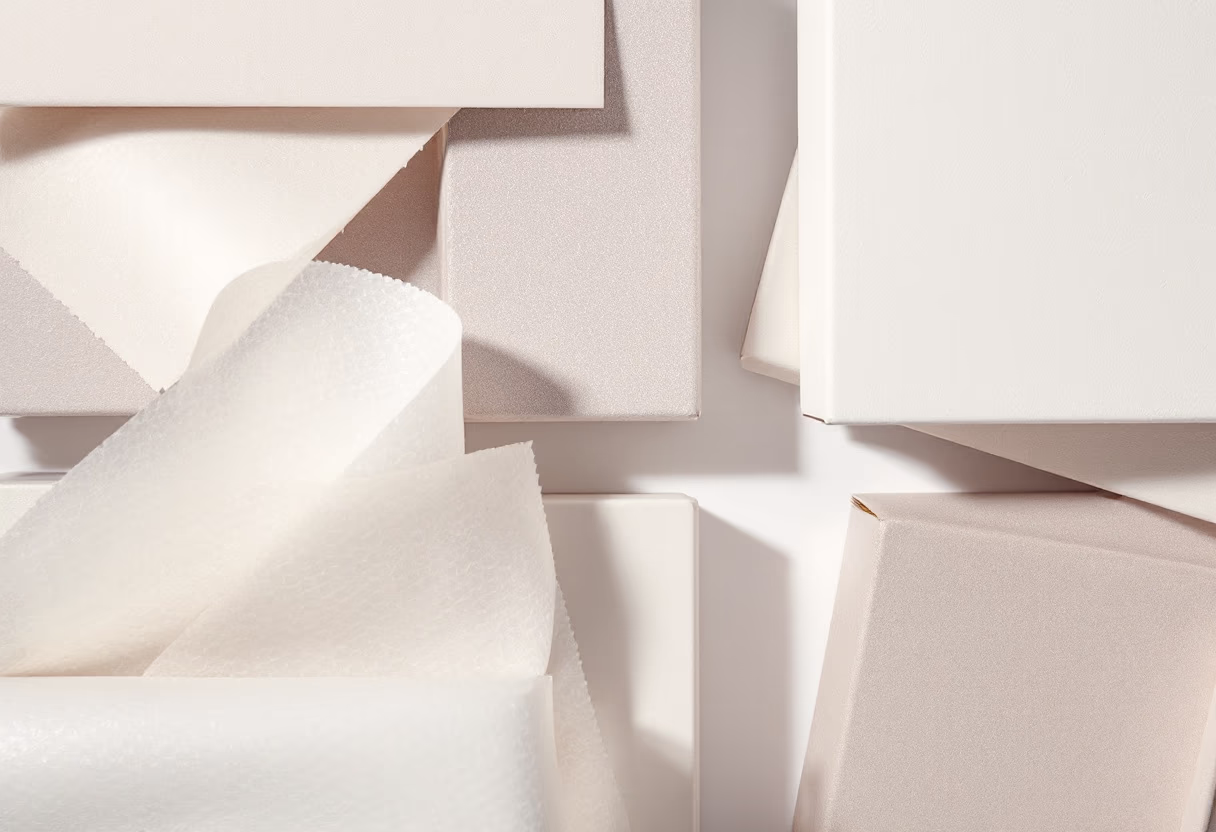 image of packing materials for a moving & storage company